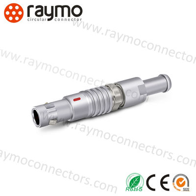 FGG EGG 00B Push Pull Connector Male 2 3 4 Pin Brass Chrome