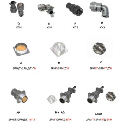 Russian 2PM Series Waterproof Copper with Silver Plated Contacts 2РМТ 24КПН 19Г 1В1 В