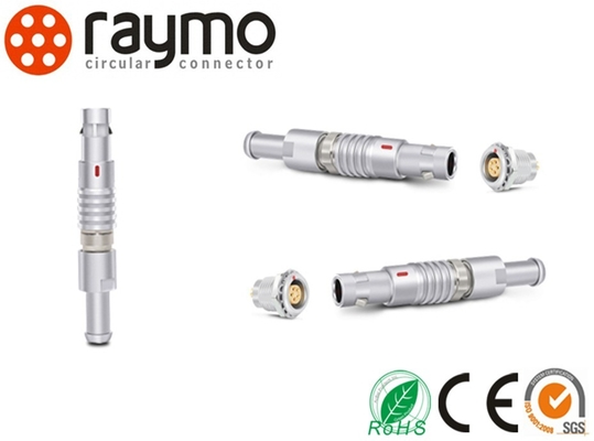 Enchufe de la aviación de Pin Circular Push Pull Connector del conector 6 de LEMO 00B FGG