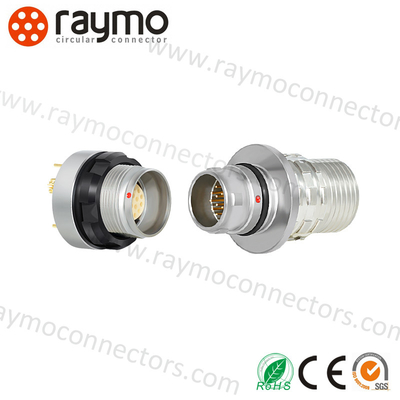 Raymo AMC Conectores circulares de alta densidad de empuje y tira 12 contactos tamaño 0W