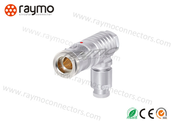 Empuje eléctrico hermético Pin Connectors Right Angle Plug del vacío FPG