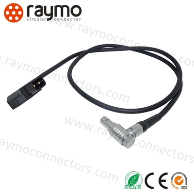 Conector M12 de cáscara de níquel / latón para aplicaciones industriales