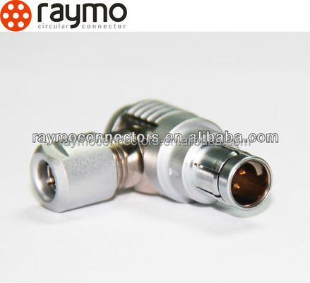 Conector masculino con color natural y cáscara de níquel / latón.