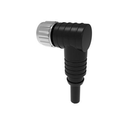 Conector M12 de color natural para aplicaciones de alta corriente