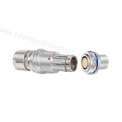 Conector circular a prueba de agua de 250 V con 2-24 contactos Temperatura de funcionamiento -40°C a 105°C