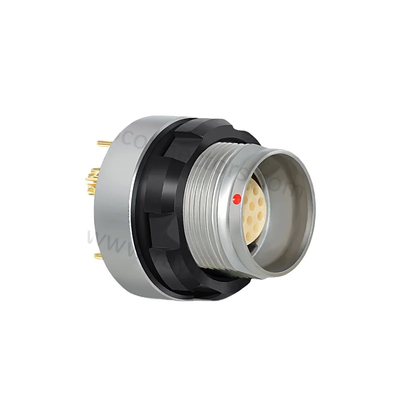 Intervalo de temperatura de funcionamiento -40°C a 105°C Conector impermeable con diseño circular