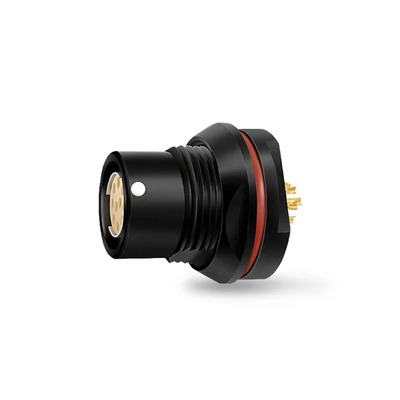 Conector impermeable circular con terminación de corte masculino / femenino IP67
