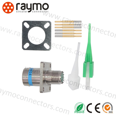 Amphenol MIL-DTL-38999 Serie III Conector D38999/26WB05SN Conector circular de 5 pines para el servicio militar