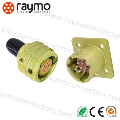 ONS-BS-1(2) Serie Conector Concha Tamaño 10 4 Pin Conector femenino con conexión de cola (opcional)