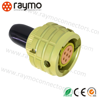 ONS-BS-1(2) Serie Conector Concha Tamaño 10 4 Pin Conector femenino con conexión de cola (opcional)
