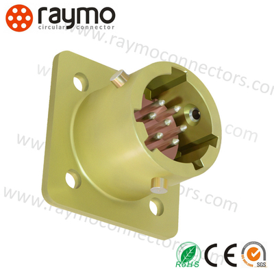 ONS-BS-1(2) Serie de bayoneta de conector ultrapequeño Concha tamaño 12 7 pines de conector femenino con conexión de cola (opcional)