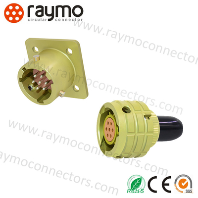 Conector de la serie OHS Instalación rápida y fácil Conectores circulares militares para circuitos de CC y AC