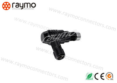 IP68 4 conector de ángulo recto Fischer WSO 102 A053 de la OJEADA del Pin PPS