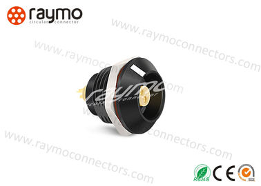 Artículo femenino de fijación del aislador del PPS de la soldadura del Pin del conector impermeable 16 de la circular de la nuez