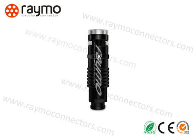 5 HUEVO eléctrico M14 Chrome Palted Shell negro de cobre amarillo del conector 0K FGG del enchufe del Pin IP68