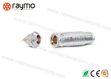 IP68 las series rectas impermeables del enchufe FGG 2K 10 12 14 16 19 pernos Metal al uno mismo de vaivén circular que traba el conector