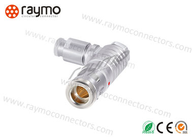 Conductividad eléctrica del conector hembra-varón de la prenda impermeable del varón del codo IP68 alta