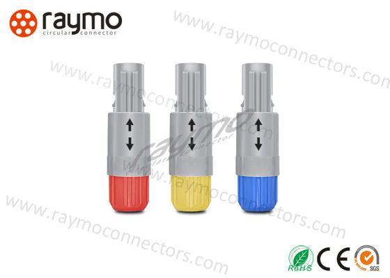 Conectores de enchufe y enchufe de bloqueo autoblocantes, material plástico compatible con Lemo