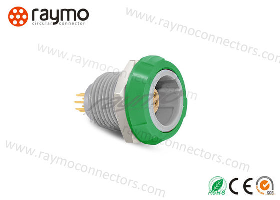 Conector de empuje y tira circular de fijación de tuercas tamaño compacto carcasa de PC ligera