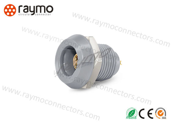 Conector macho profesional CE ROHS Aprobación Rosca Estructura robusta