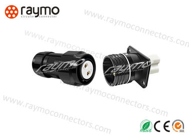 2 pernos impermeabilizan resistencia larga del grado protector del conector de poder IP68