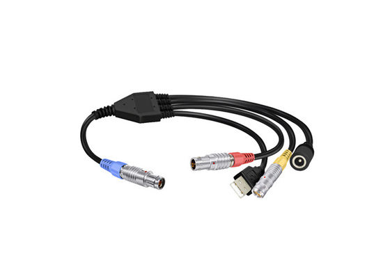 360° EMC IP68 30 fija 19m m Shell Metal Circular Connectors
