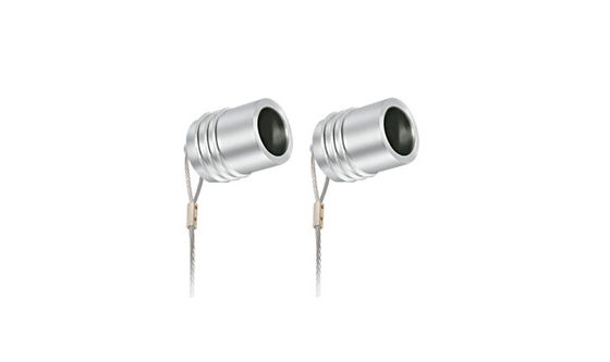 Tapones antipolvo del empalme eléctrico del MARICA de IP50 FGG FFG Mat Chrome