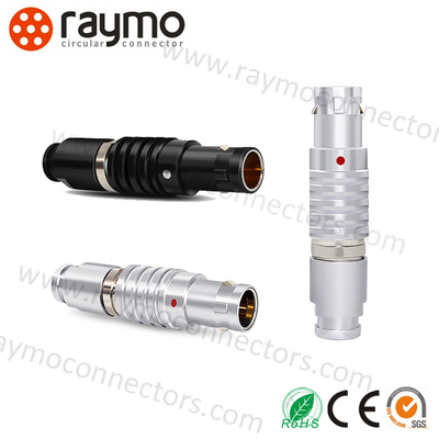 4 terminación de soldadura de Pin Lemo Push Pull Connector FGG.1B.304.CLAD62Z IP50